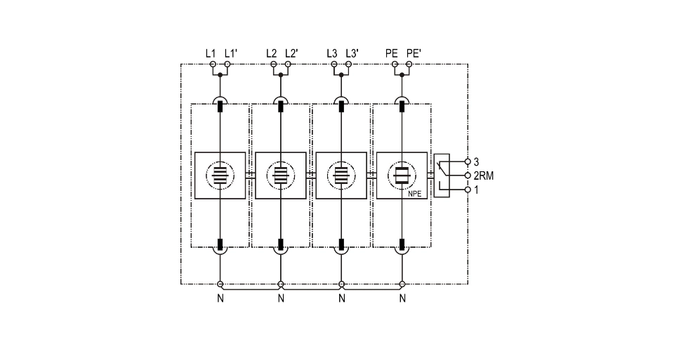 BT P BCM 25 RM/3+N Circuit