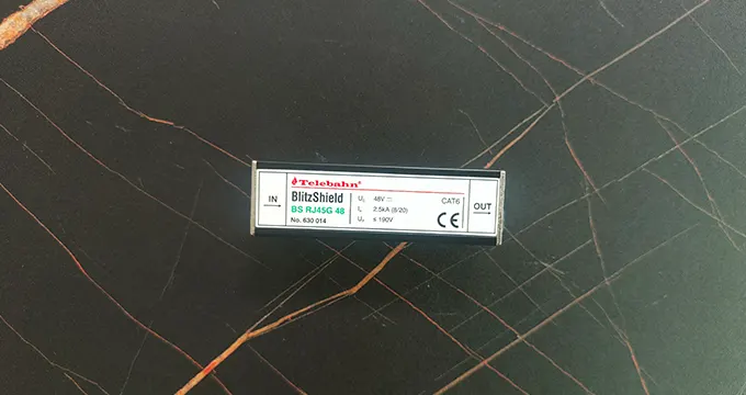 Gigabit Ethernet Surge Suppression