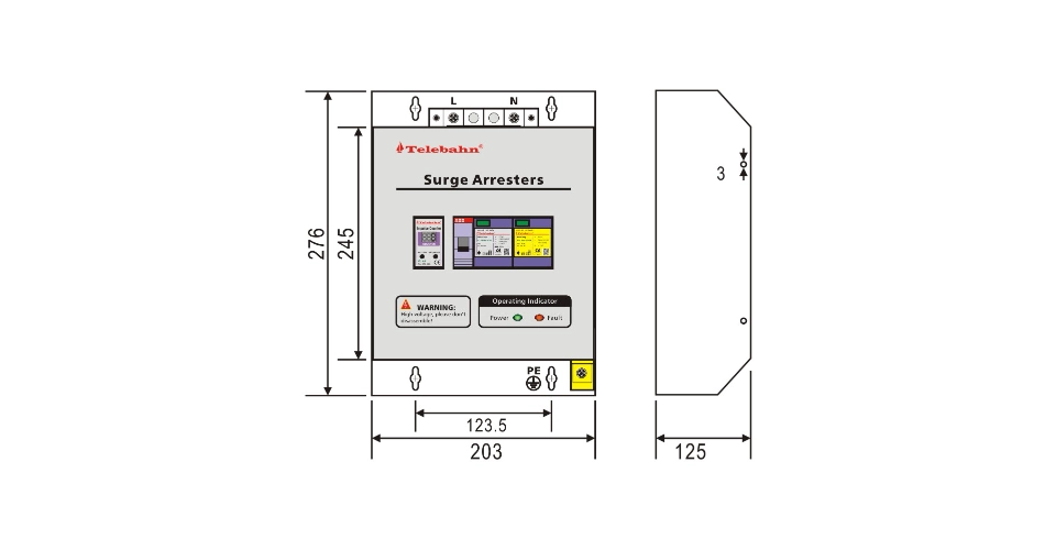 BT 3L BCM 255/50 1+1 Dimension