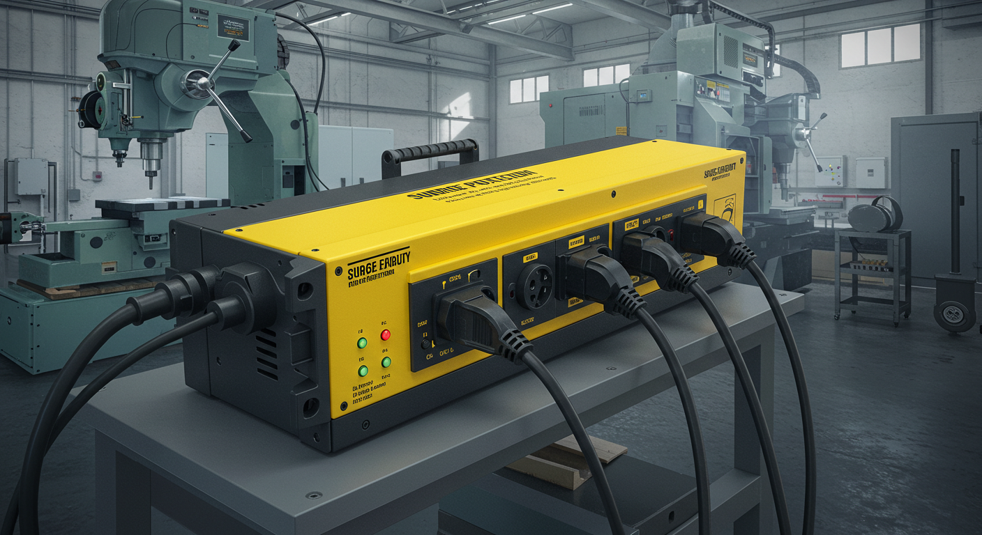 surge protector for heavy machinery