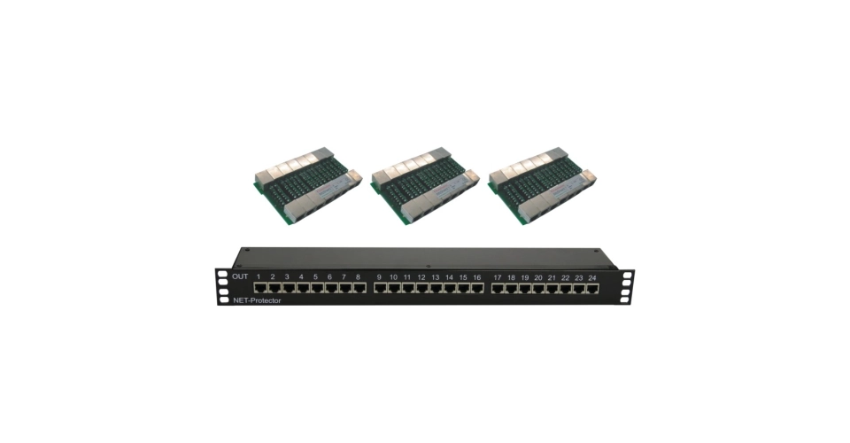 Surge Protector for PoE Networks