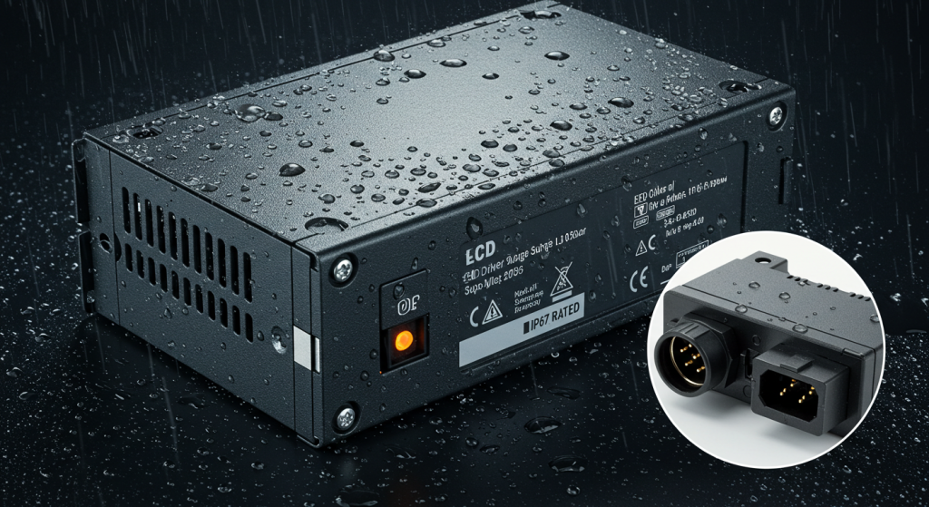 LED driver surge protector IP67