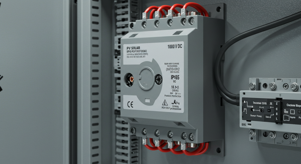 PV solar SPD 1000 V DC IP65