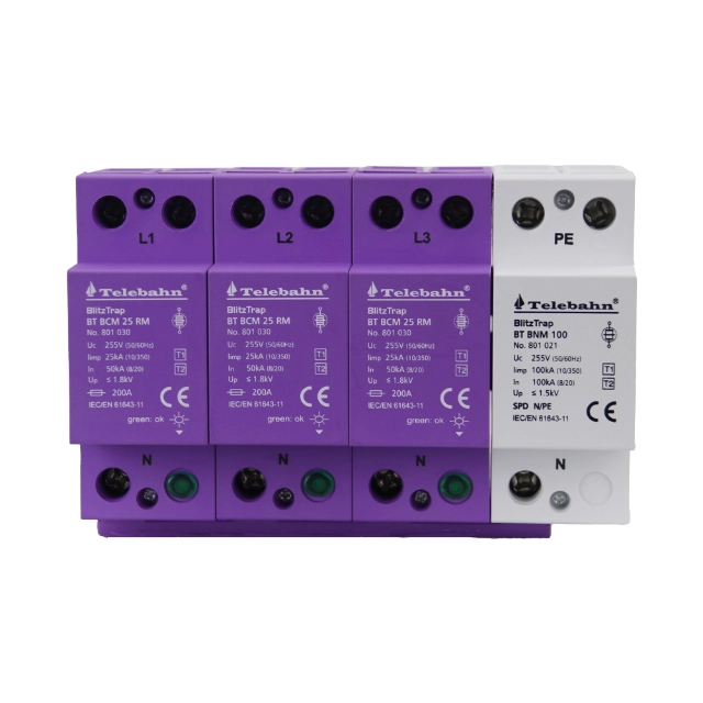 Din Rail Mounted Surge Protection